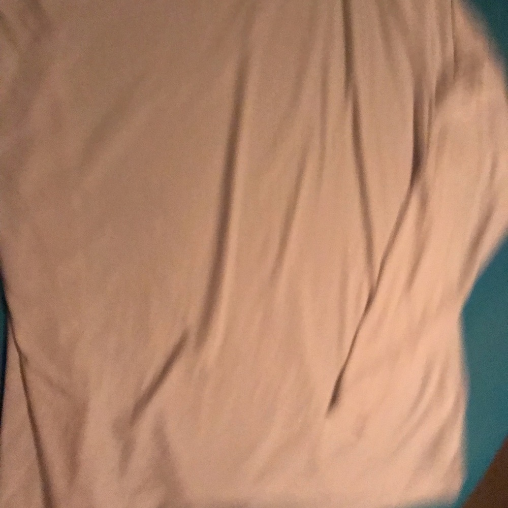 Mens XXL. Champion plain soft 96% polyester 4% spandex. All white